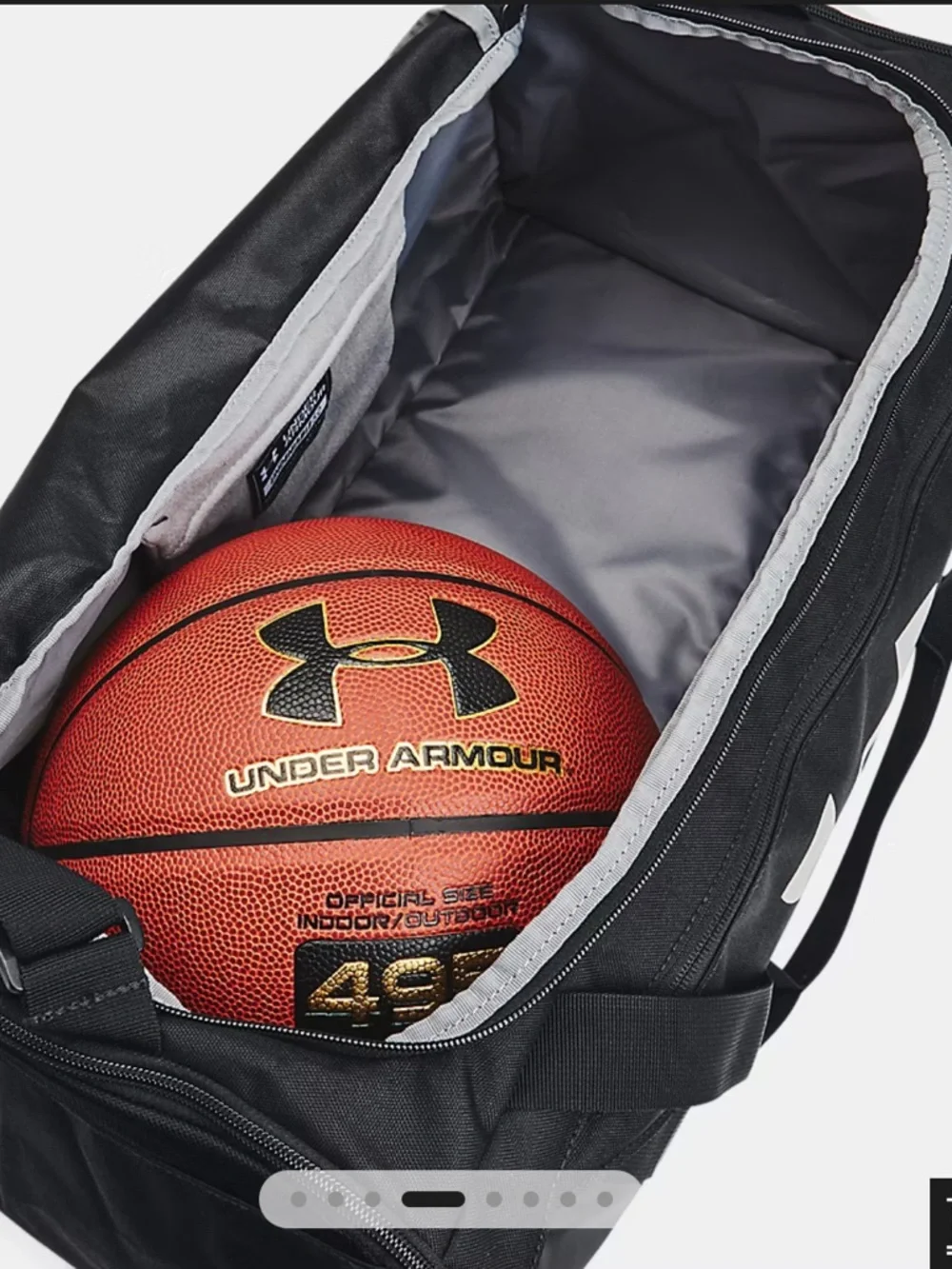 NWT Under Armour 5.0 Small Duffel Bag